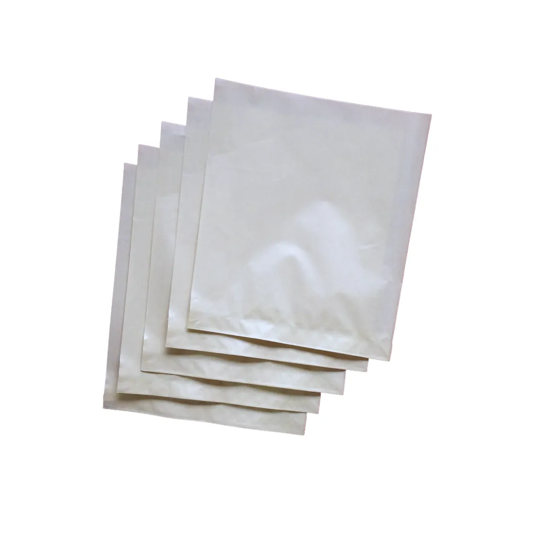 2-Folded Hamburger Pouch 6" x 6" Plain